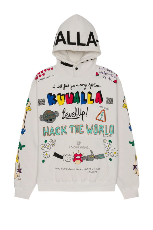 KUWALLA: MASH UP HOODIE 3.0
