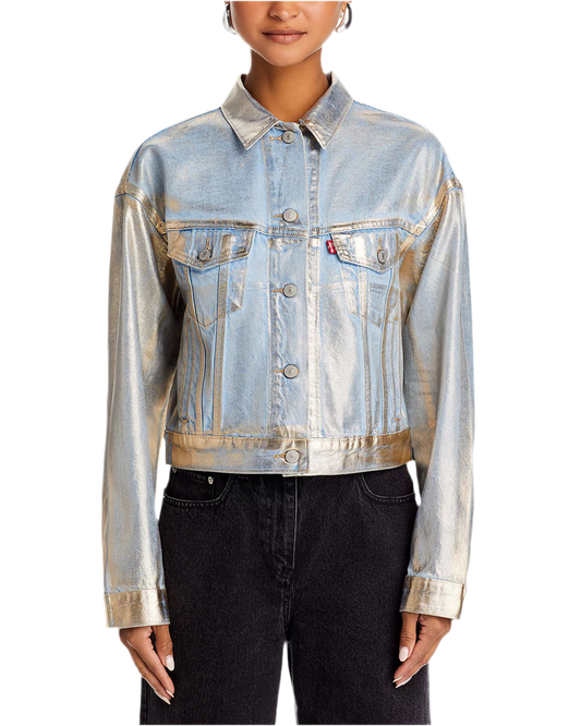 LEVIS: SHRUNKEN 90’s DENIM JACKET