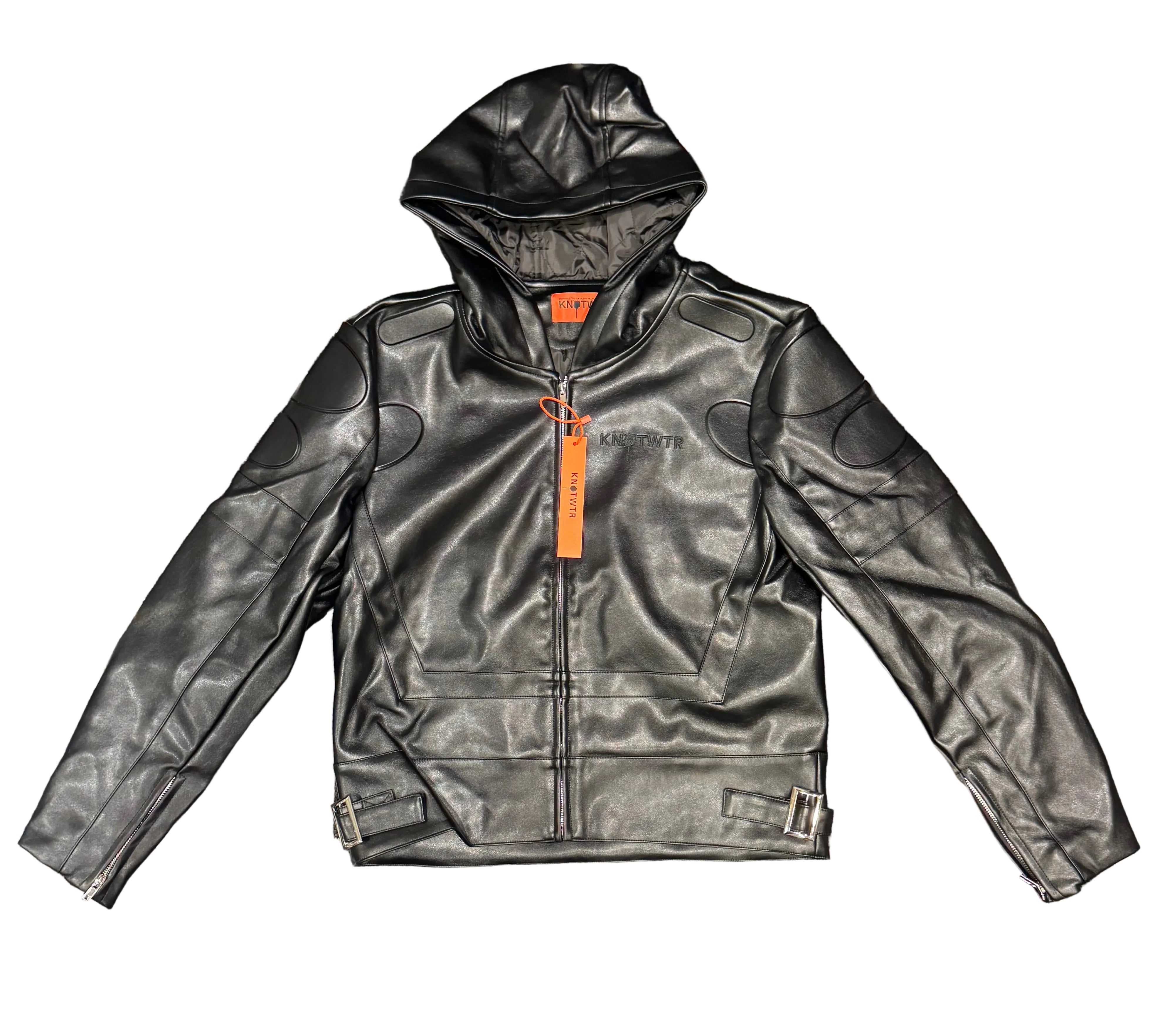 KNOTWTR: IM WORTH A LOT LEATHER JACKET – 85 86 eightyfiveightysix