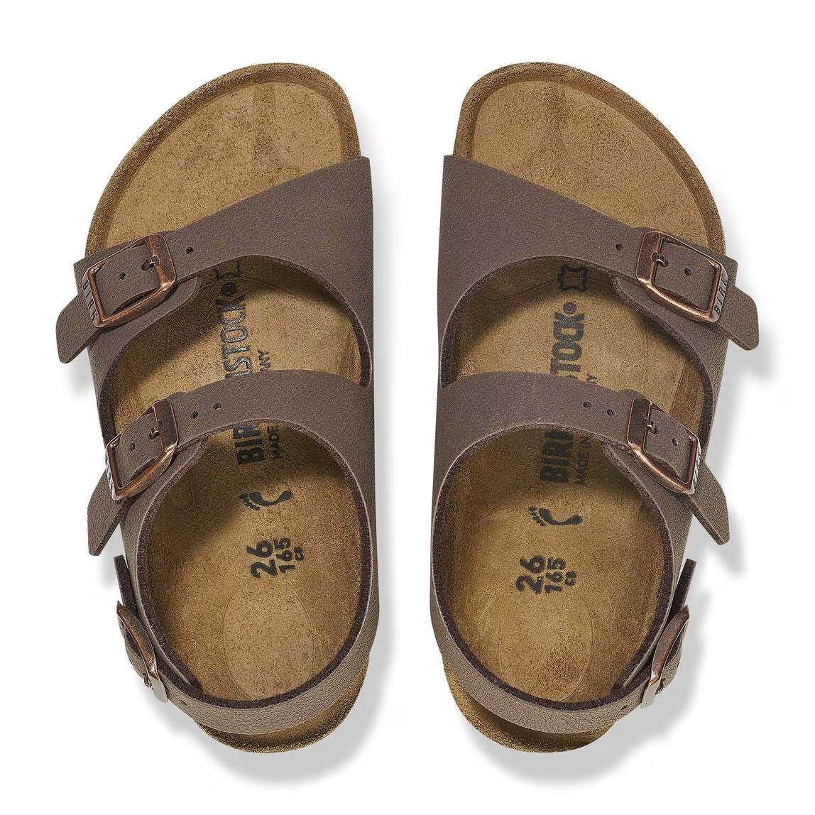 BIRKENSTOCK: ROMA KIDS - MOCHA