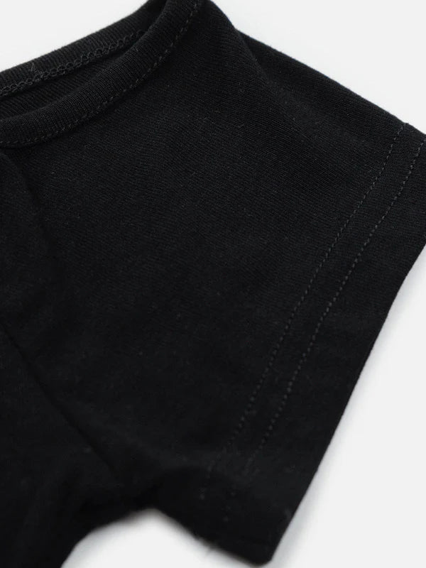 AELFRIC EDEN: HALTER LAYERED BABY TEE