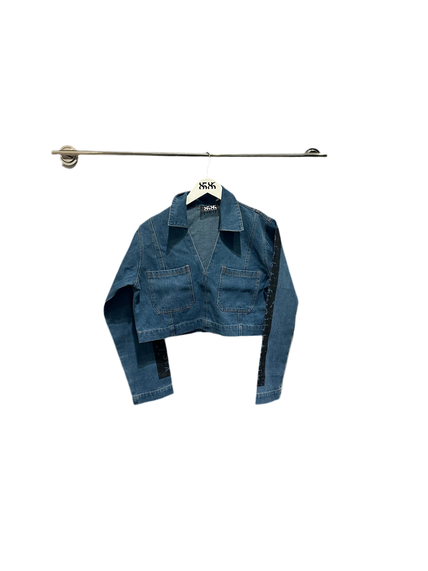 8586 DENIM CROPPED JACKET