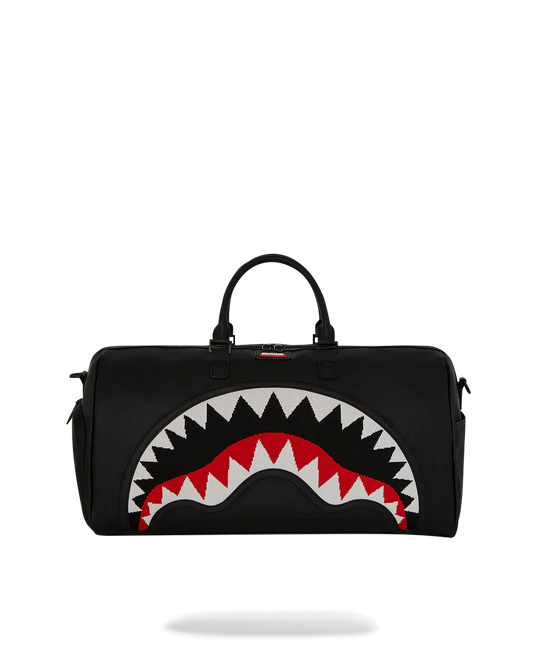 SPRAYGROUND: MOUTH FLY KNIT DUFFEL