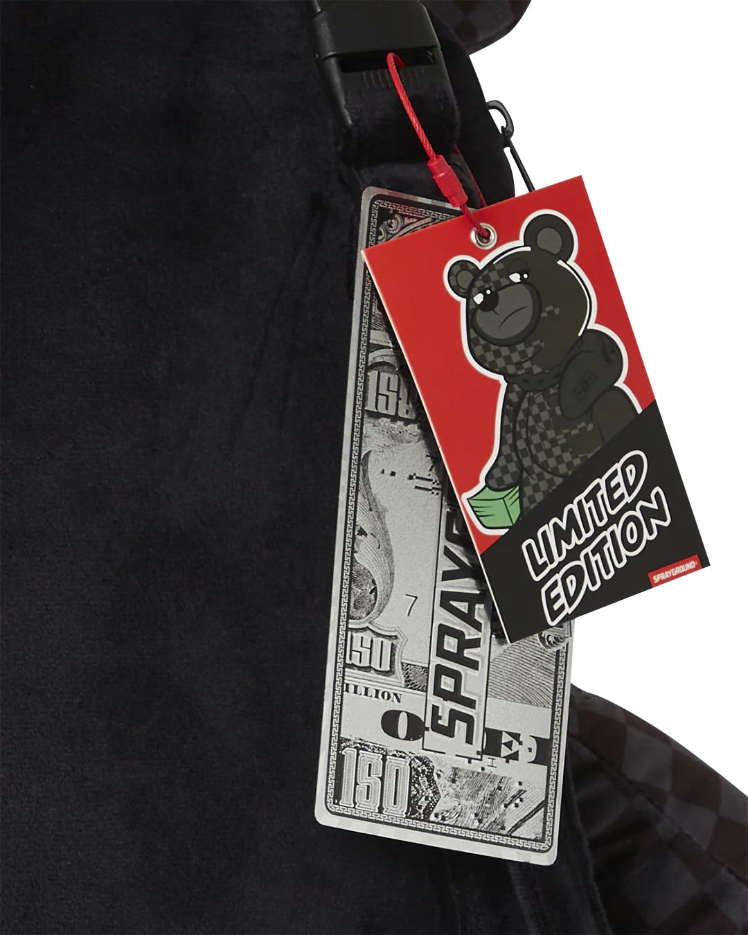 SPRAYGROUND: UNFINISHED SHARK BEAR BACKPACK