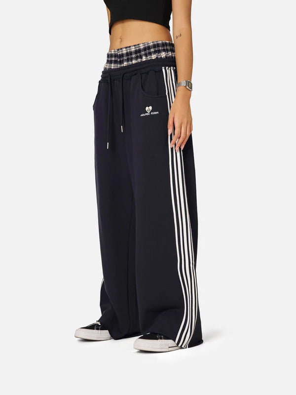 AELFRIC EDEN: DOUBLE WAIST BAAGGY SWEATPANTS