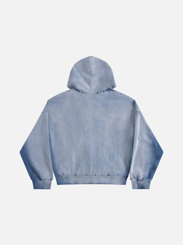 AELFRIC EDEN: BADGE ZIP UP HOODIE