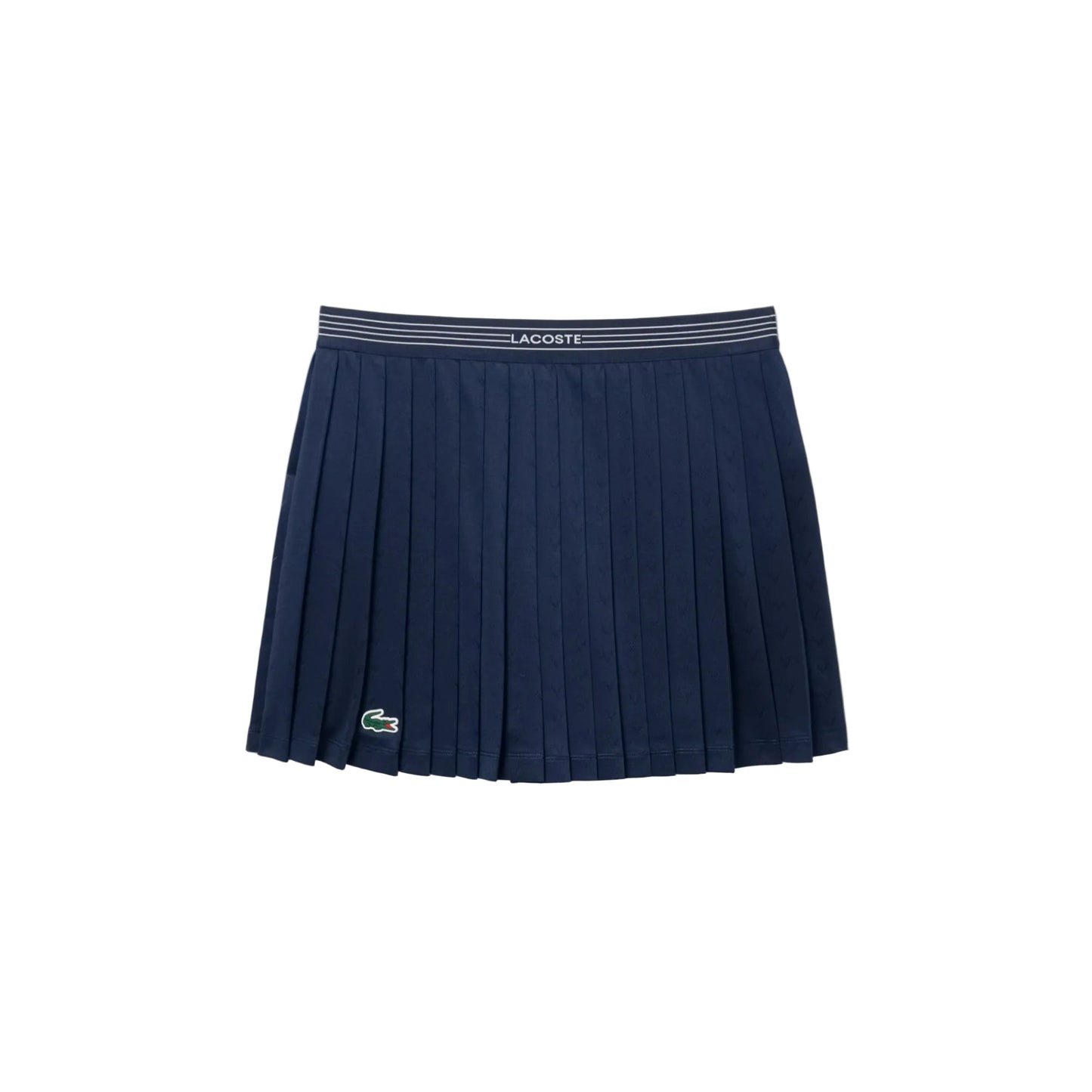 LACOSTE: ULTRA DRY TENNIS HERITAGE LINED SKIRT