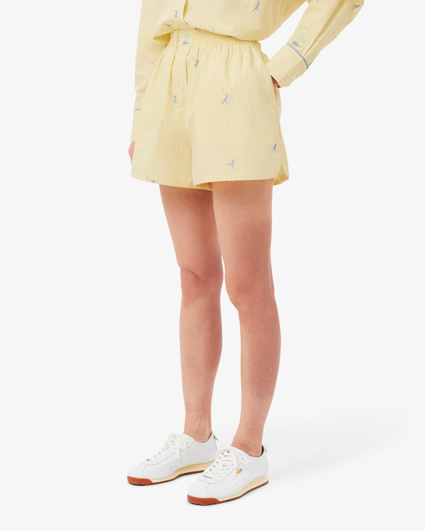 LACOSTE: COTTON POPLIN BOXER SHORTS