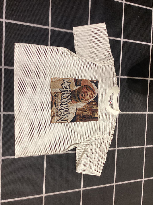 Angel gentle:Method Man mesh jersey shirt