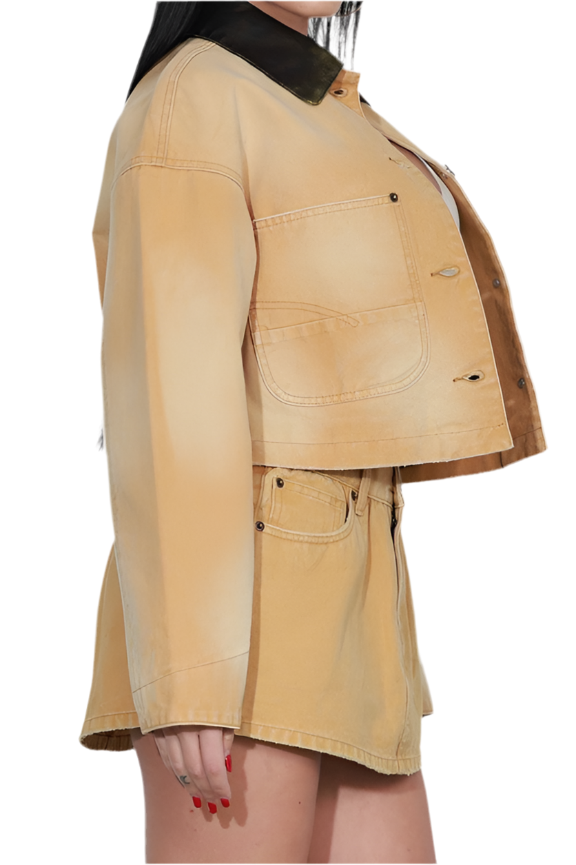 VBRT: CANVAS TRUCKER JACKET