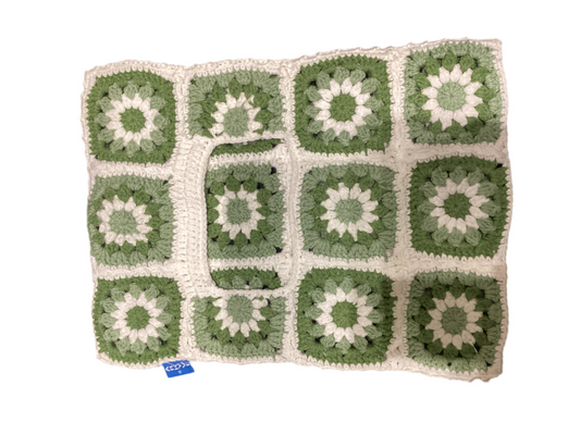 ARKYVE: GREEN CROCHET SKI-MASK