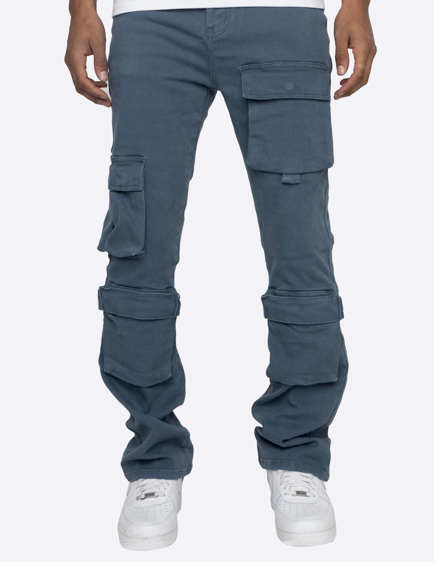 EPTM: BACKLOT CARGO PANTS DENIM BLUE