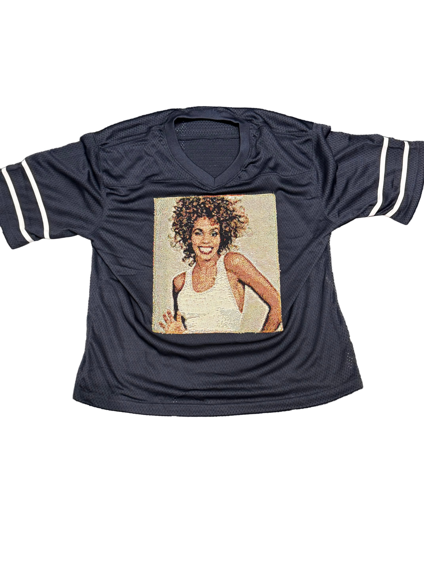 Angel Gentle: Whitney Houston V-Neck Jersey