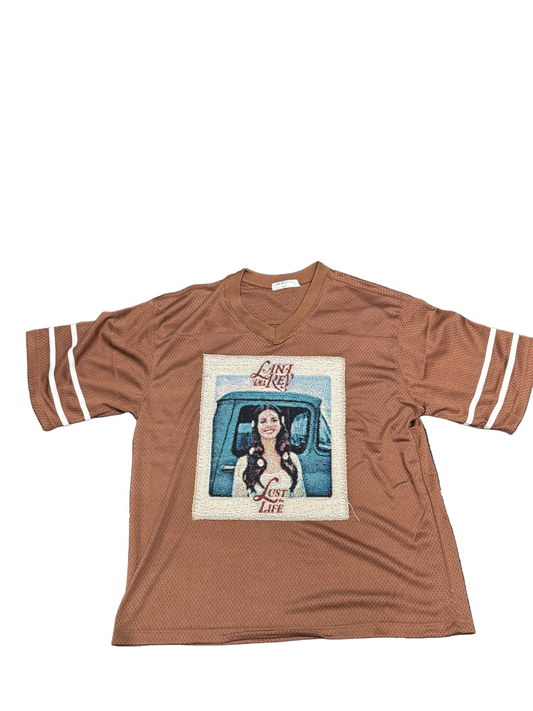 Angel Gentle: Lana Del Rey V-Neck Jersey