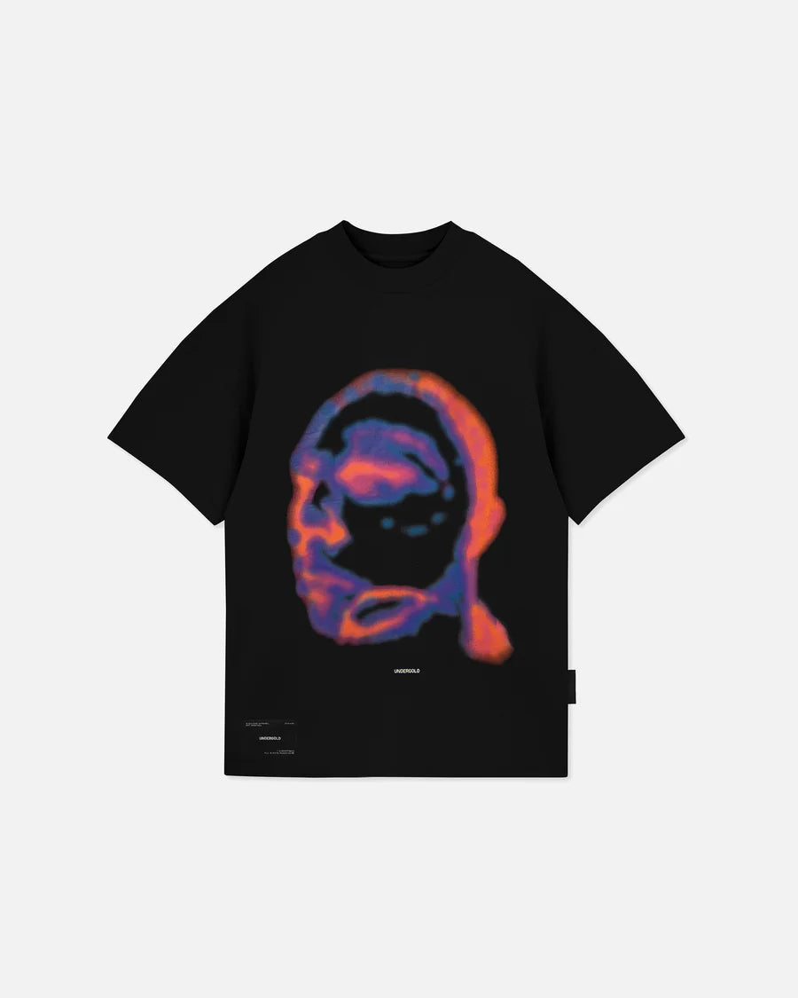 UNDERGOLD: Ethereal Face Limited T-shirt Black