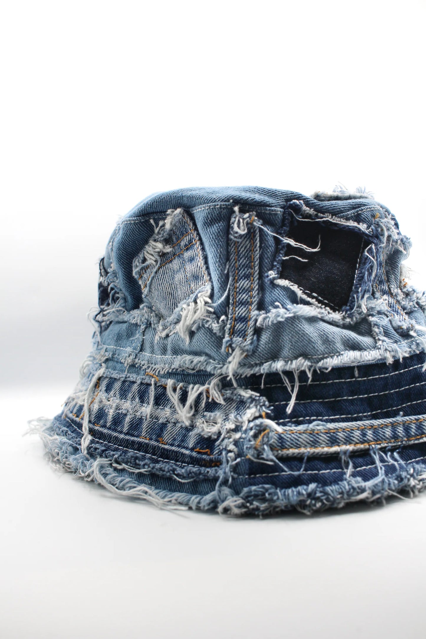 KNOTWTR: DENIM BUCKET HAT