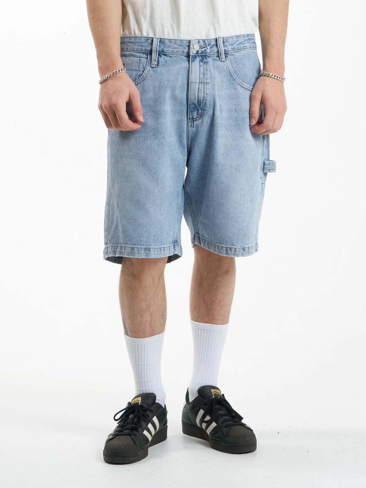 THRILLS: BIG SLACKER DENIM SHORTS