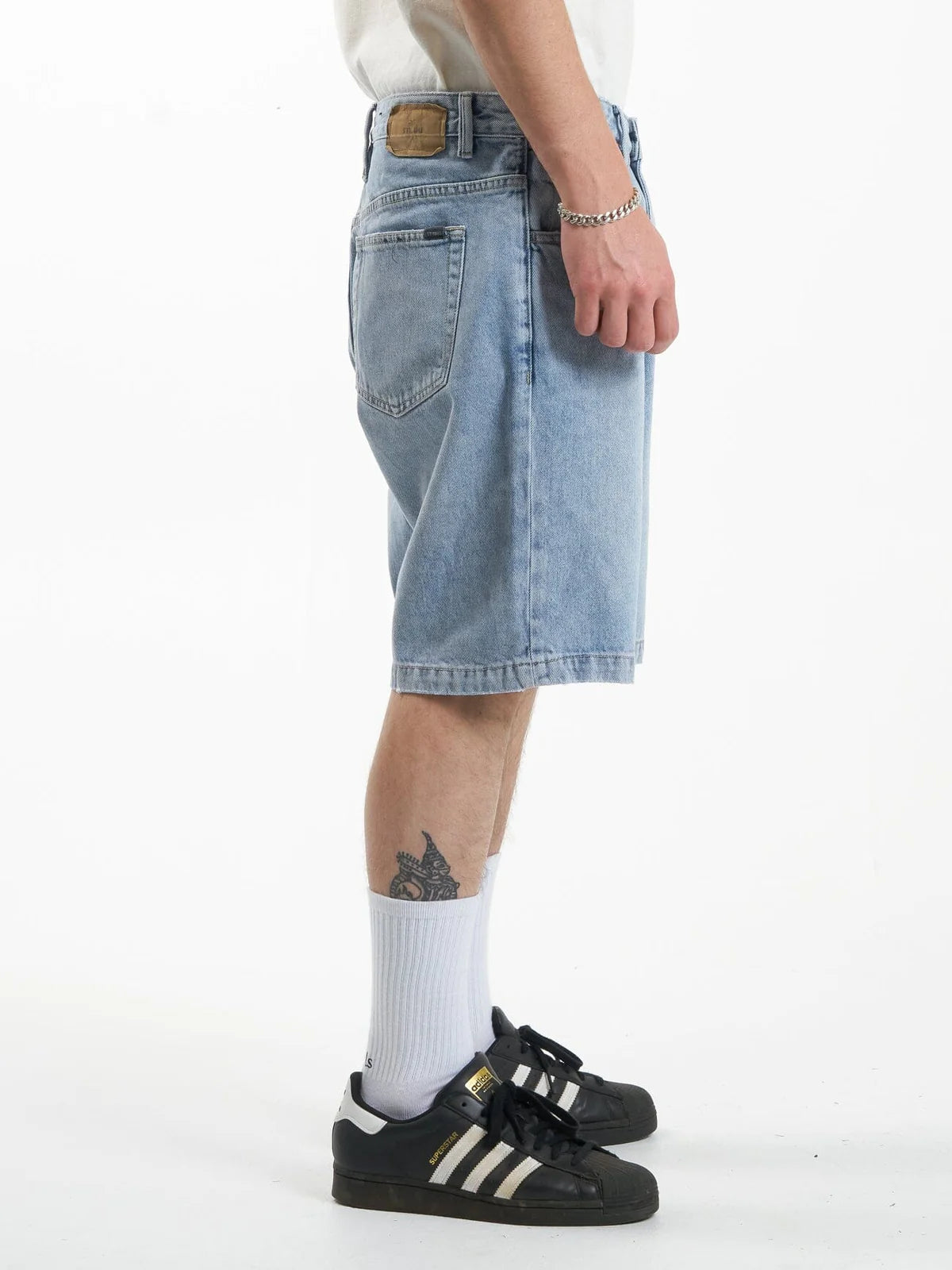 THRILLS: BIG SLACKER DENIM SHORTS