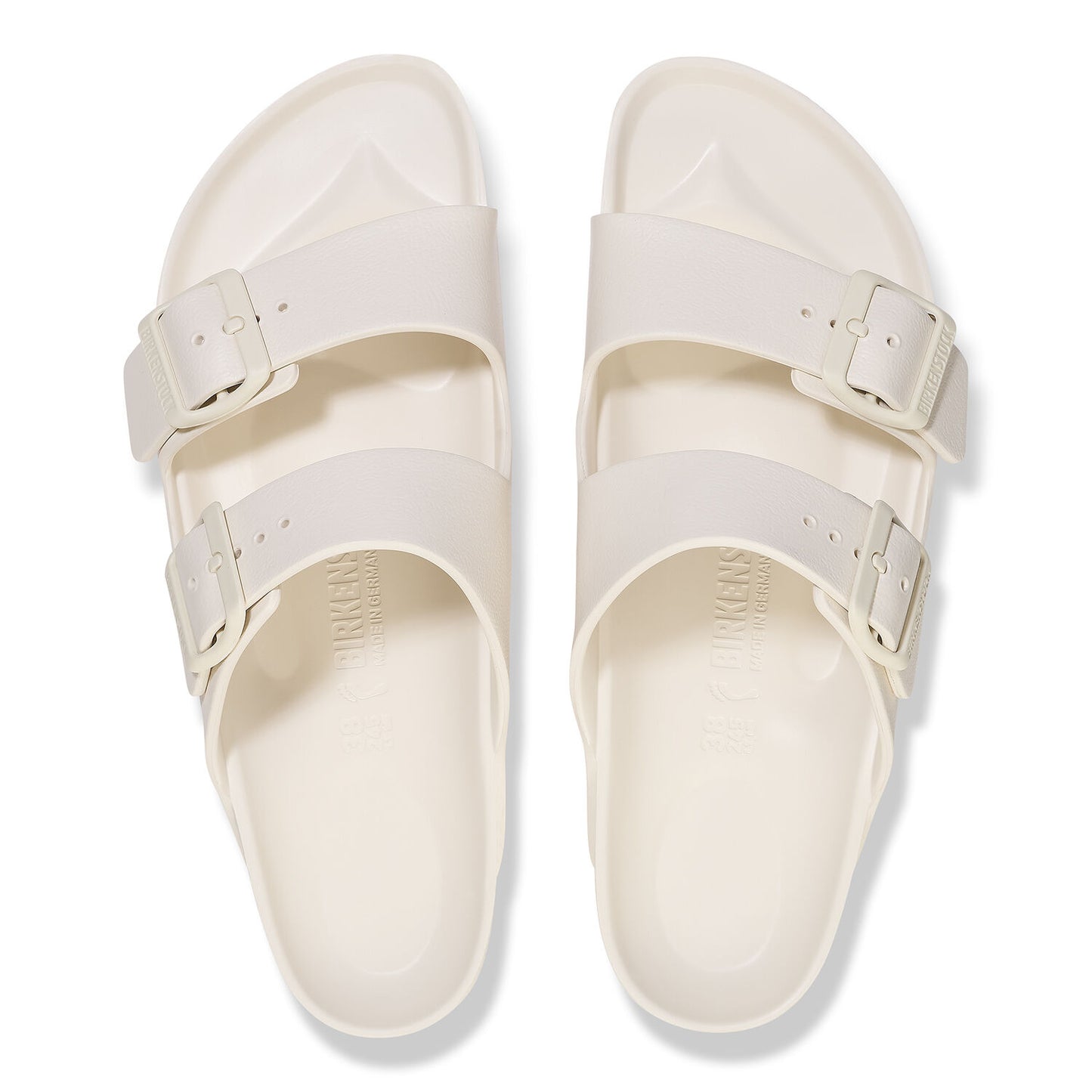 BIRKENSTOCK: ARIZONA EVA (top view white)