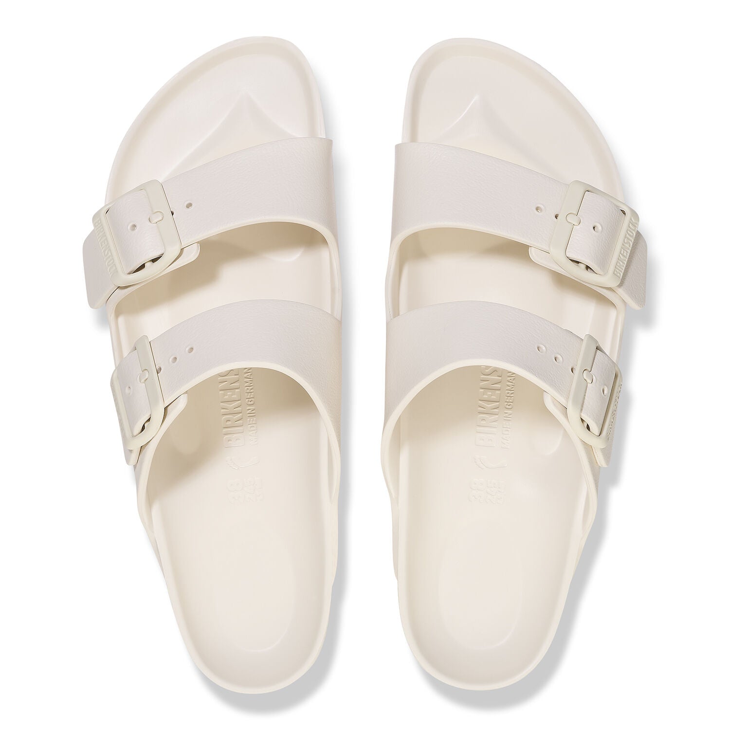 BIRKENSTOCK: ARIZONA EVA (top view white)