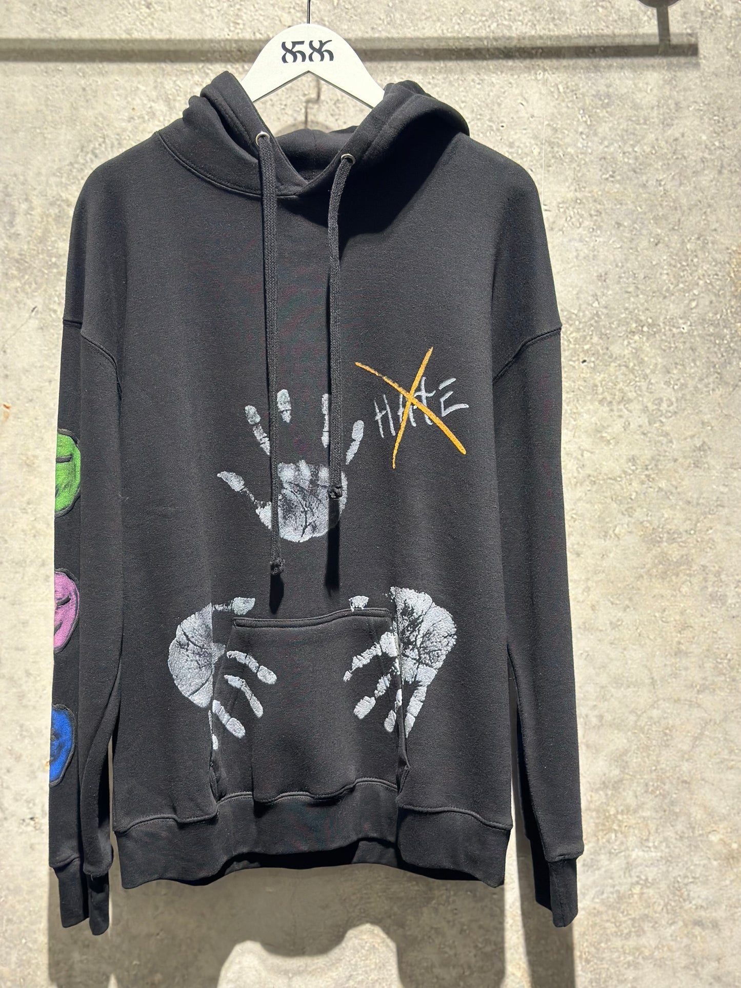 Class Dismissed: Handprint Hoodie (front view)