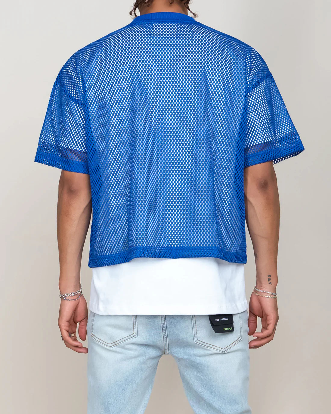 EPTM: STADIUM JERSEY BLUE (back view on model)