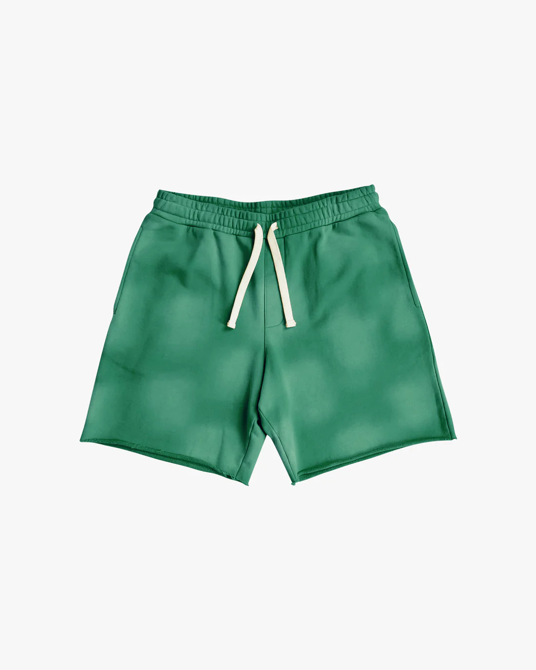 EPTM: SUN FADED SHORTS GREEN (front flat lay view)