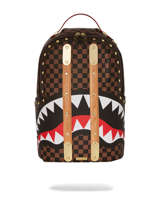 SPRAYGROUND: MONSIEUR EXPLORATEUR BACKPACK (front view)
