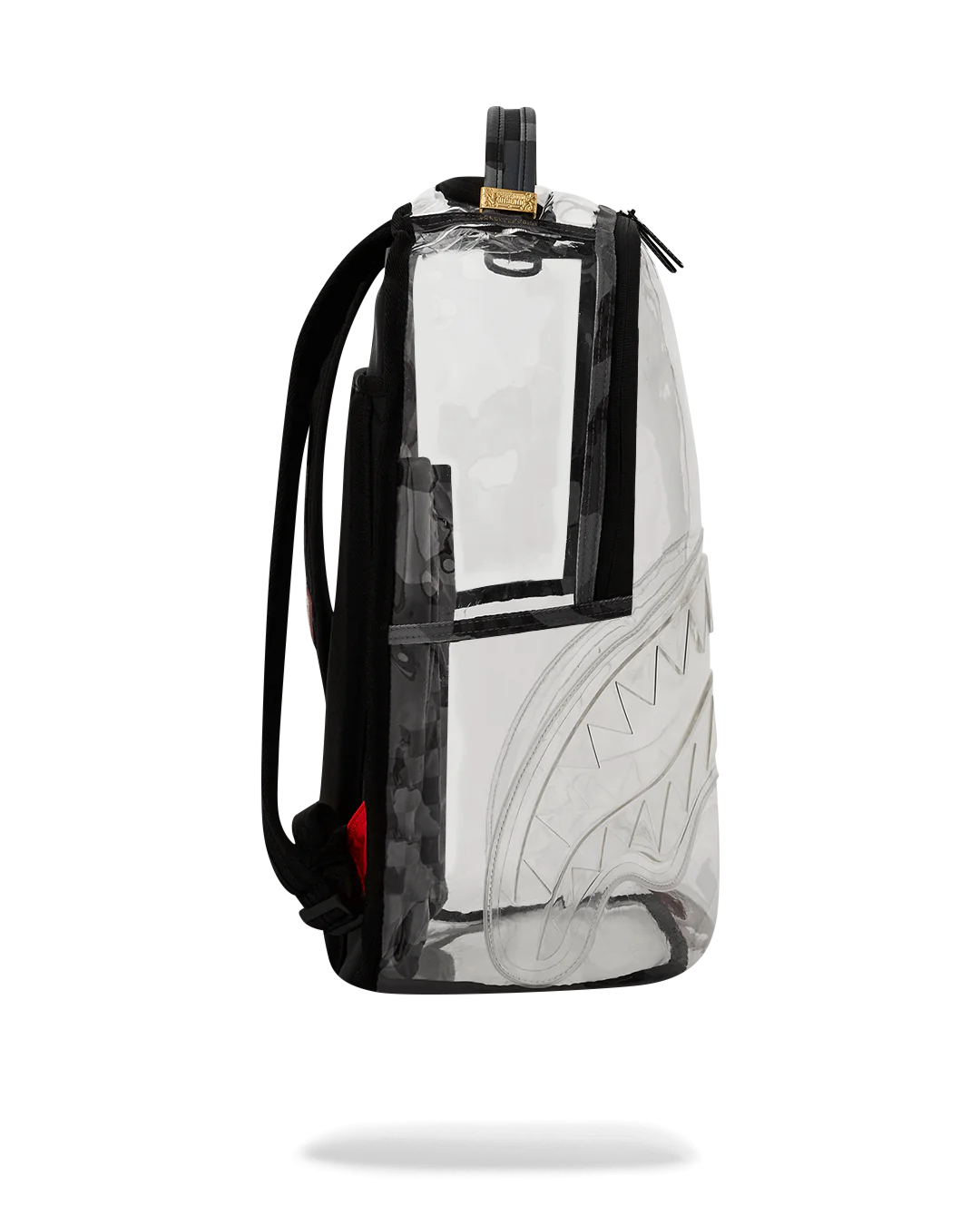Clear incontrolable sprayground backpack