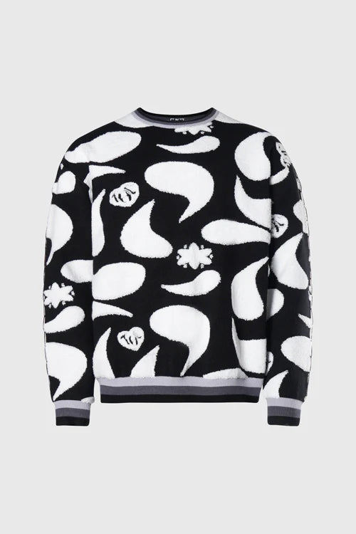 HIDEOUT CLOTHING:TOWEL BIG PAISLEY SWEATER
