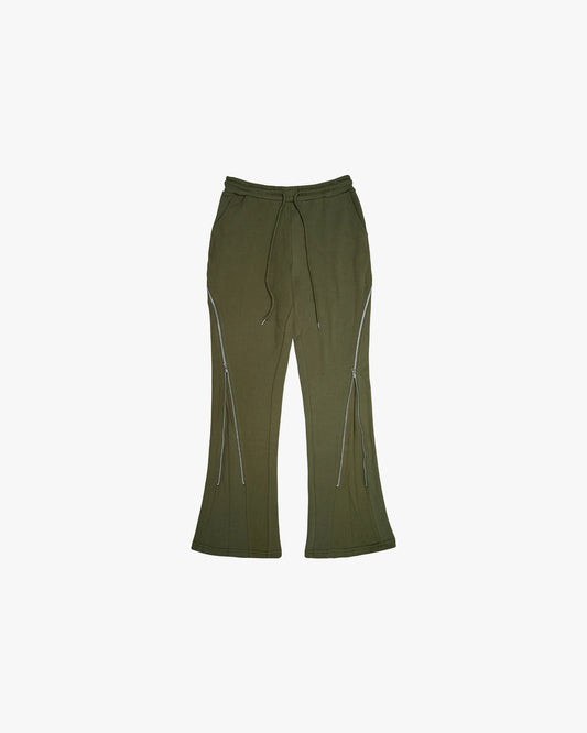 EPTM: ZIP FLARED SWEATPANTS