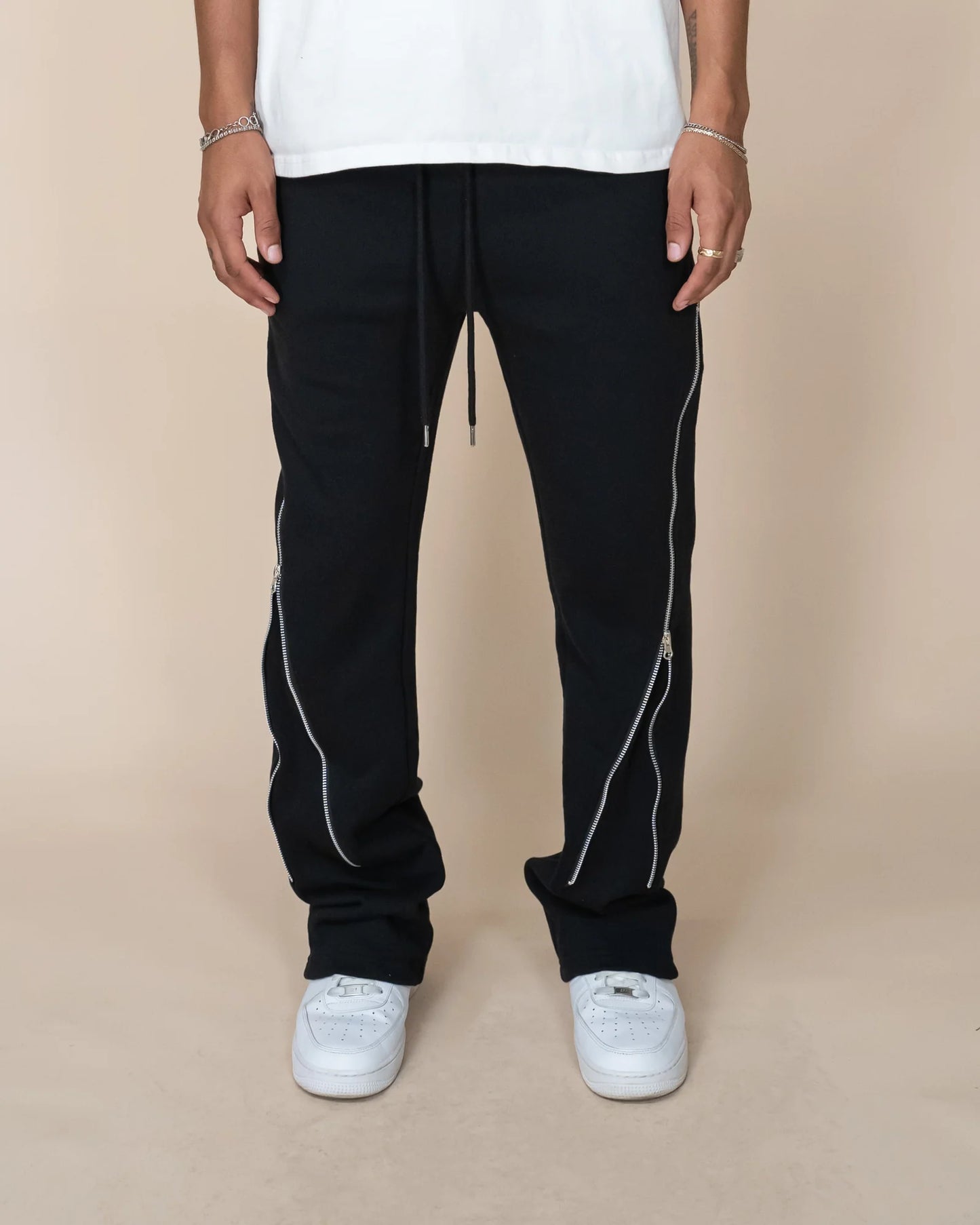 EPTM: ZIP FLARED SWEATPANTS