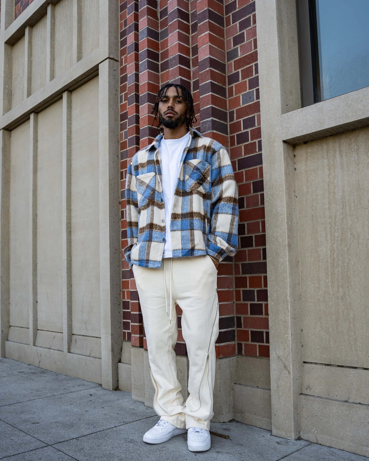 EPTM: ZIP FLARED SWEATPANTS