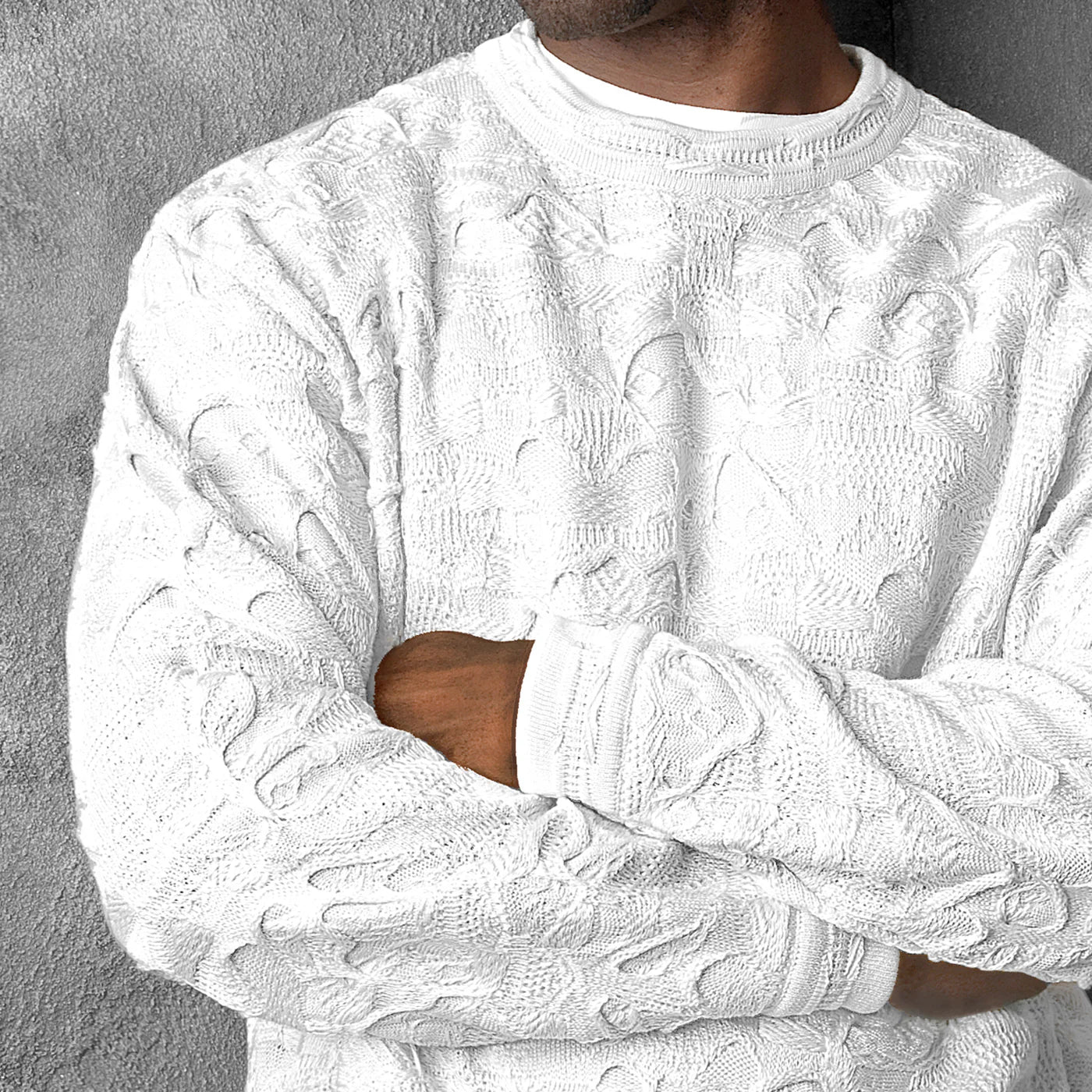 COOGI: WHITEOUT CREWNECK SWEATER, SPECIAL EDITION