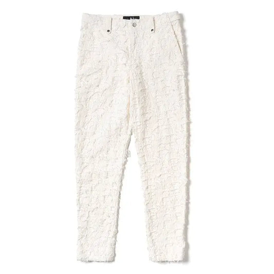 ALPHASTYLE:  COMINS BURNOUT LOGO PANTS