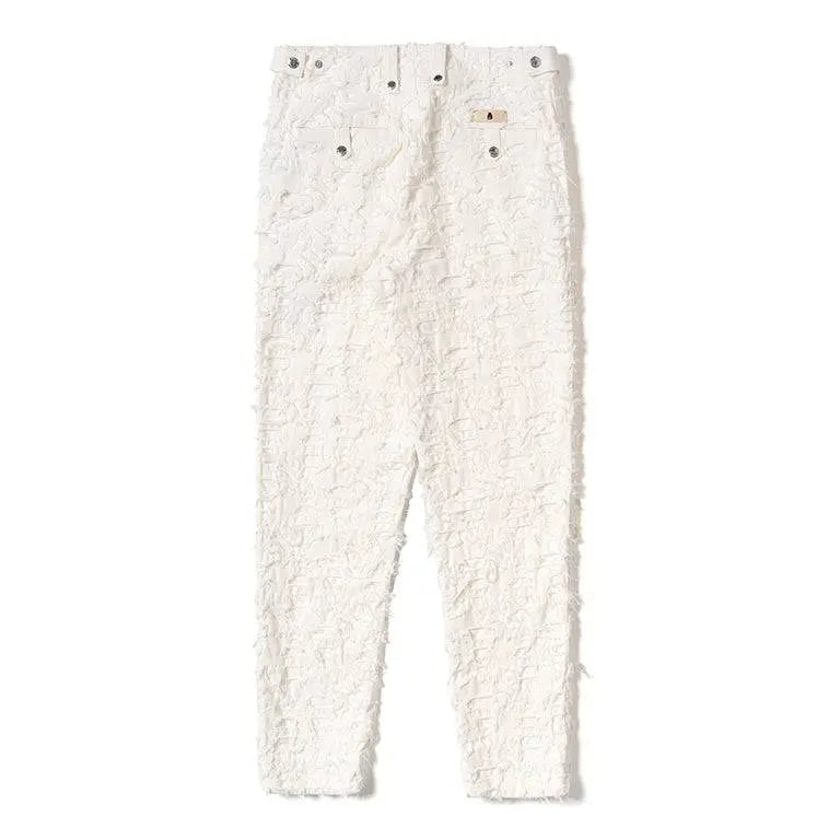 ALPHASTYLE:  COMINS BURNOUT LOGO PANTS