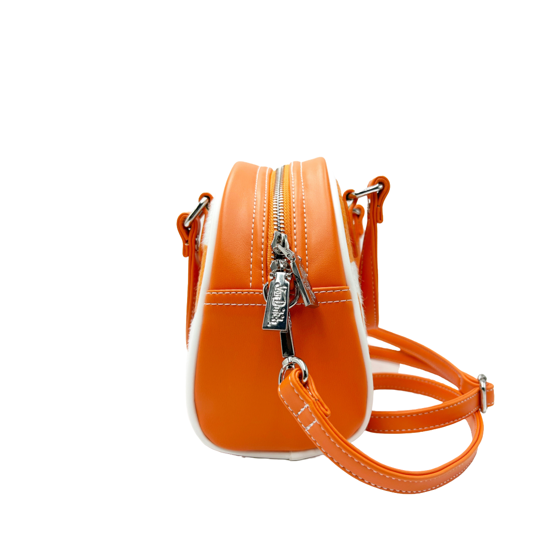 VON DUTCH: COW PRINT BOWLING BAG