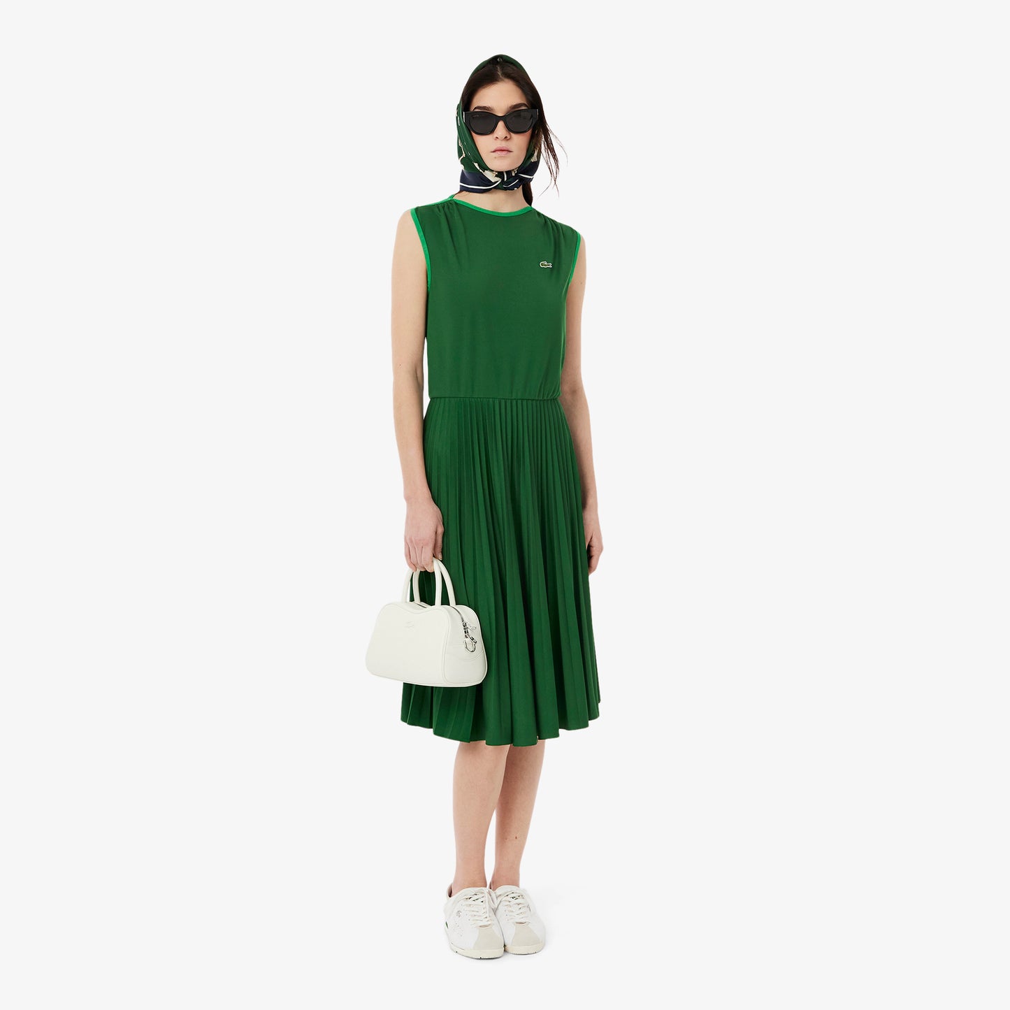 Lacoste green tennis skirt dress