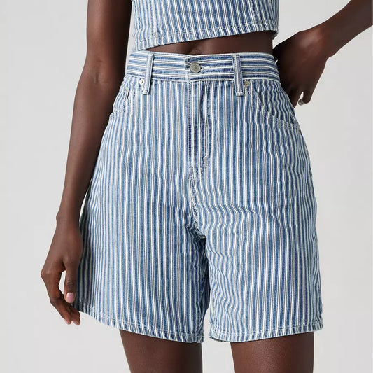 LEVIS: HIGH-RISE BAGGY SHORTS