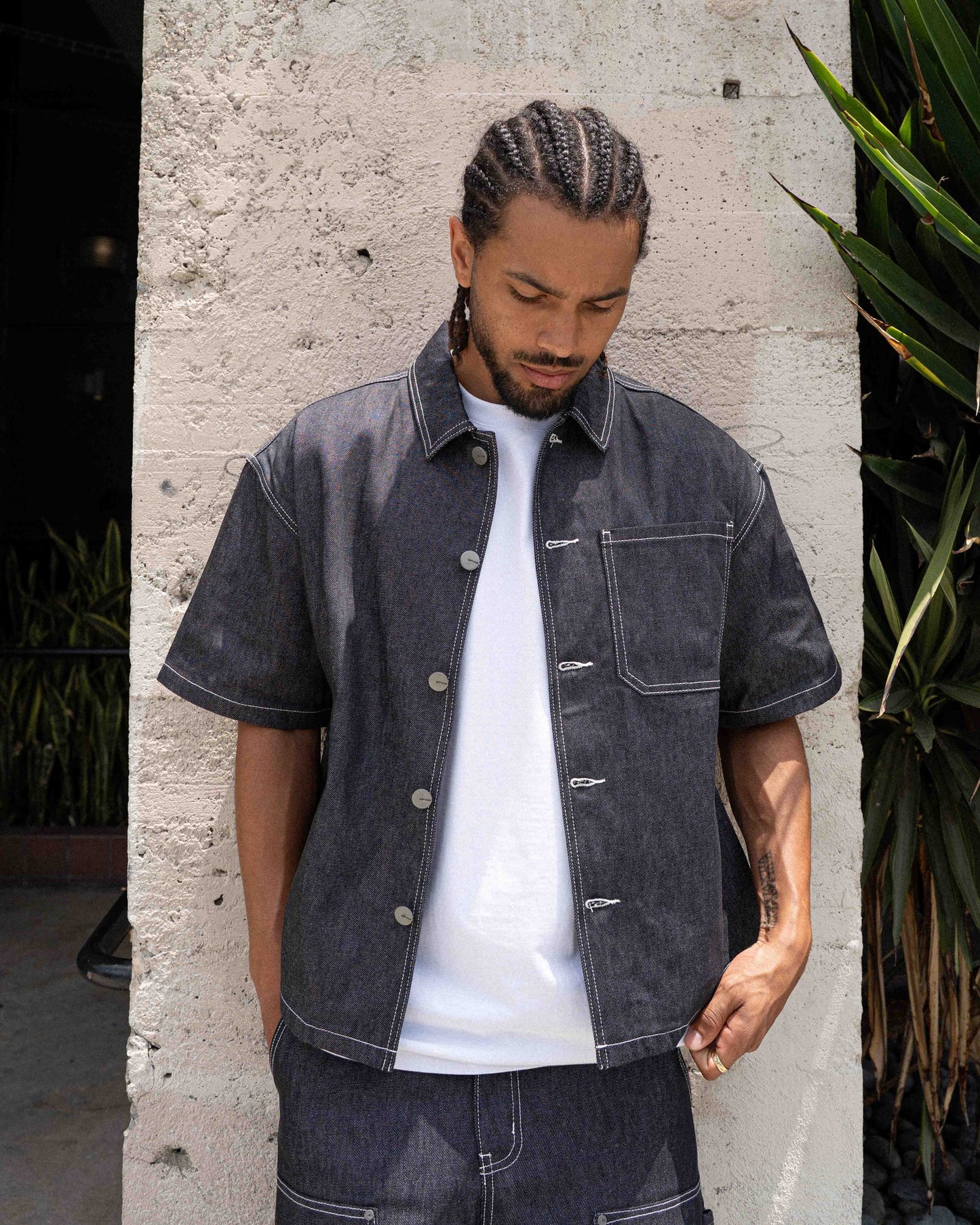 EPTM: RAW DENIM PACIFIC SHIRT