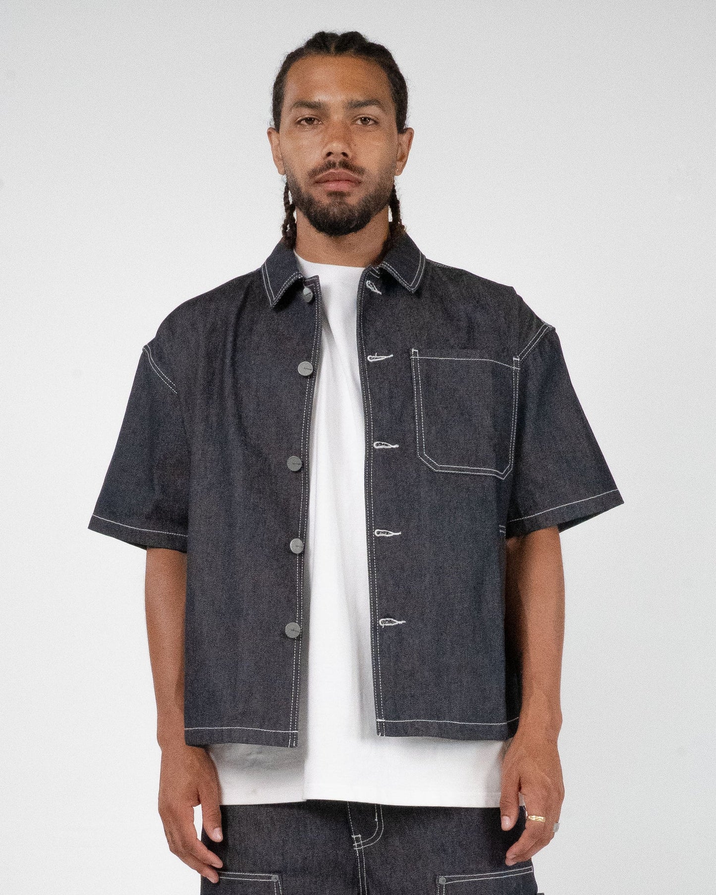 EPTM: RAW DENIM PACIFIC SHIRT
