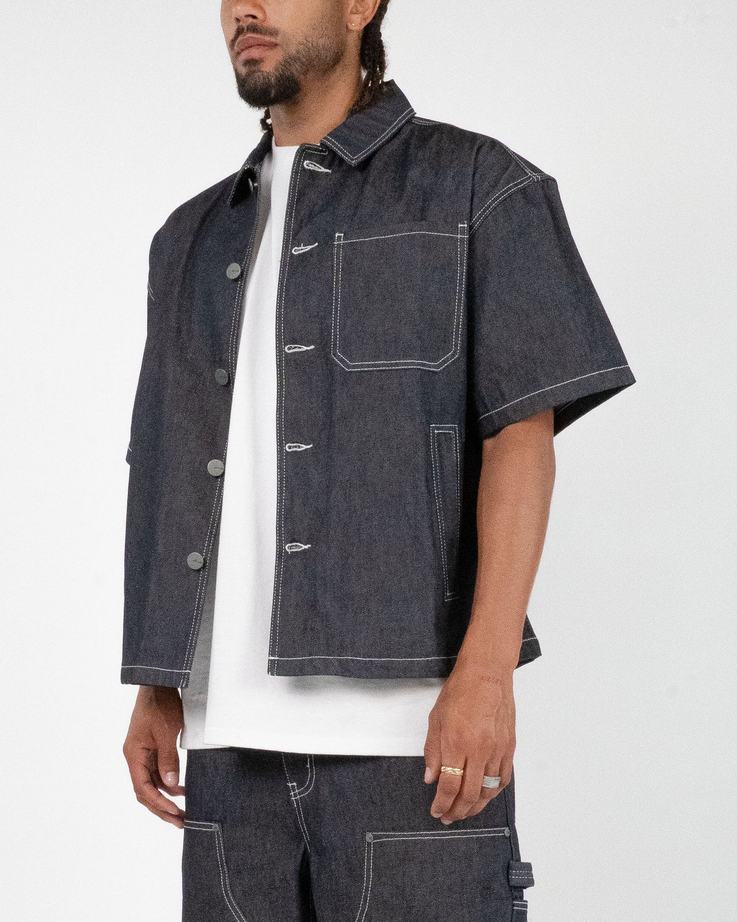 EPTM: RAW DENIM PACIFIC SHIRT