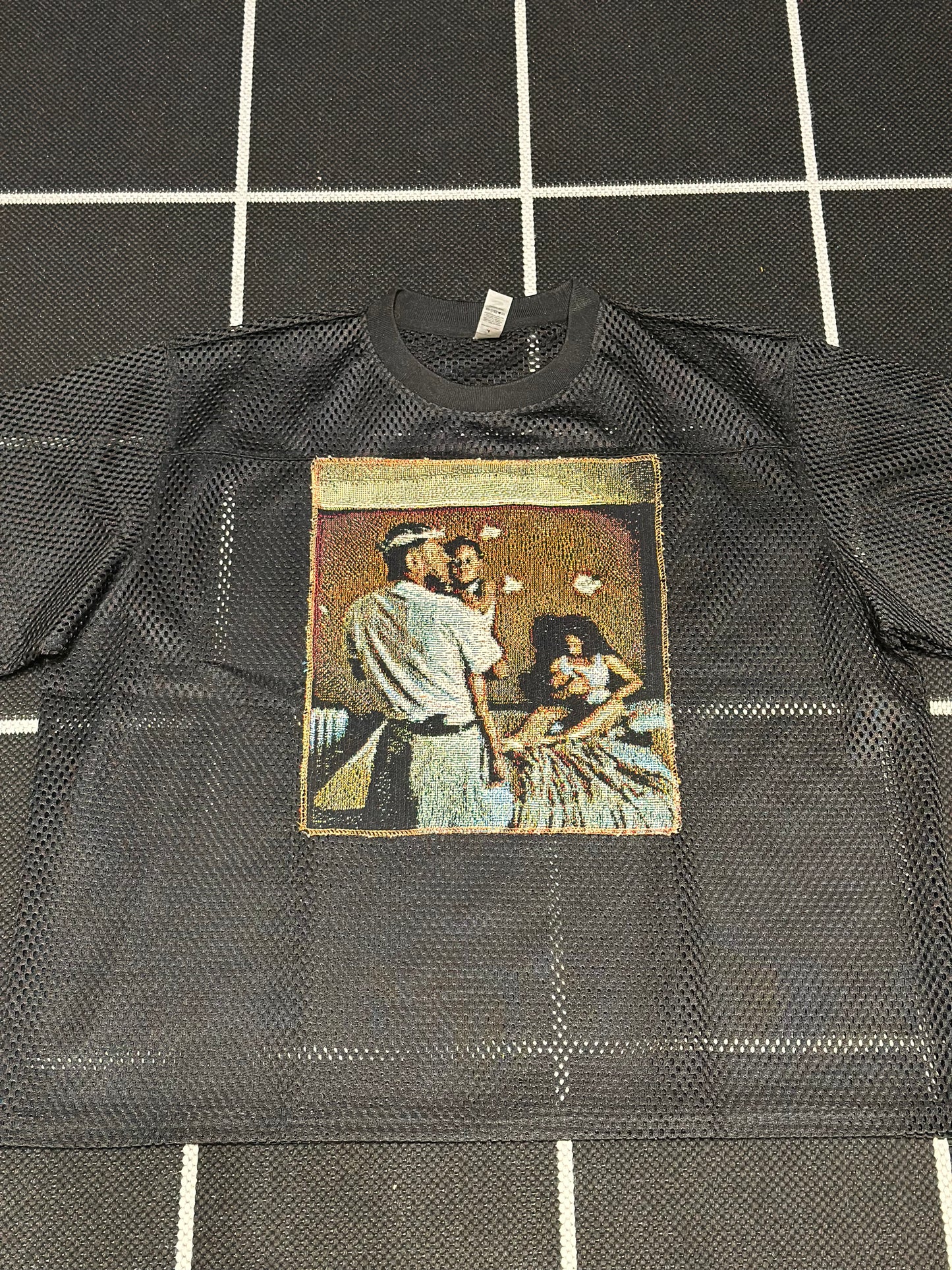 ANGEL GENTLE: KENDRICK TAPESTRY JERSEY TOP