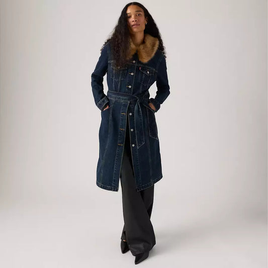 LEVIS: LONGLINE FUR TRUCKER JACKET