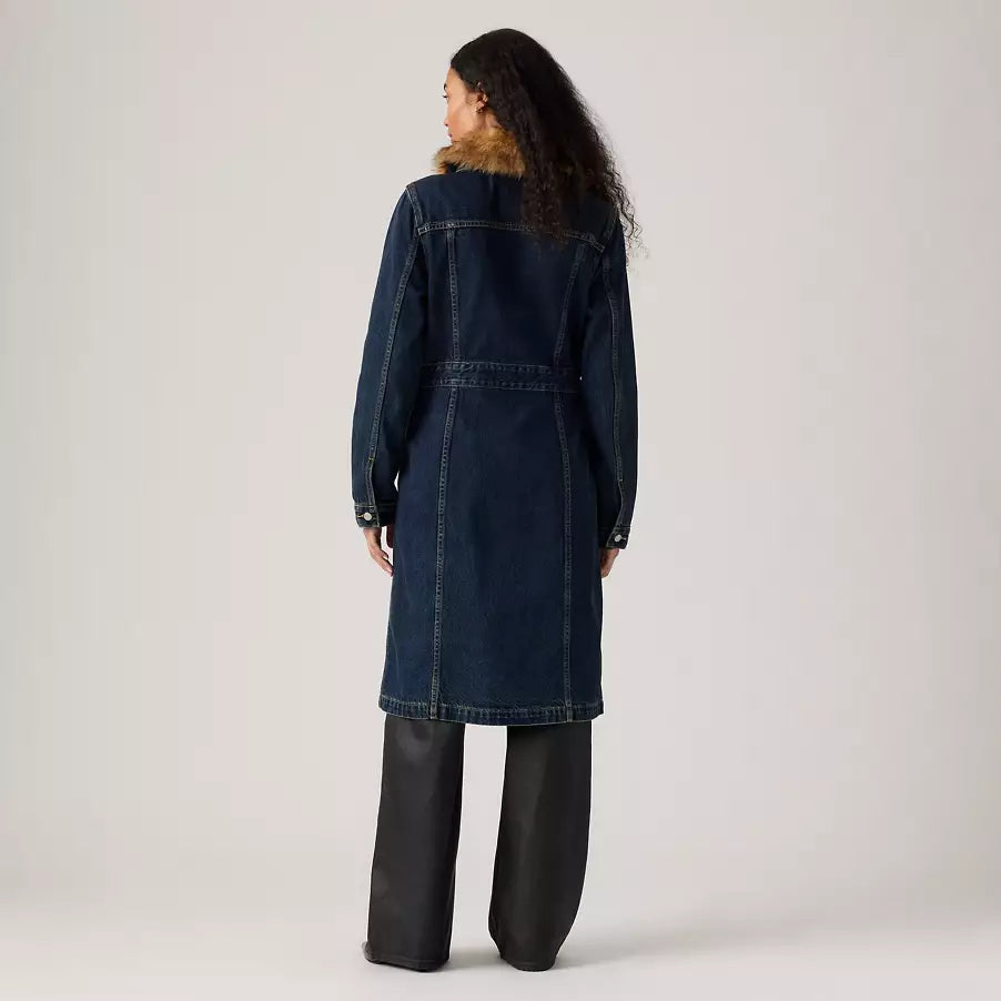 LEVIS: LONGLINE FUR TRUCKER JACKET