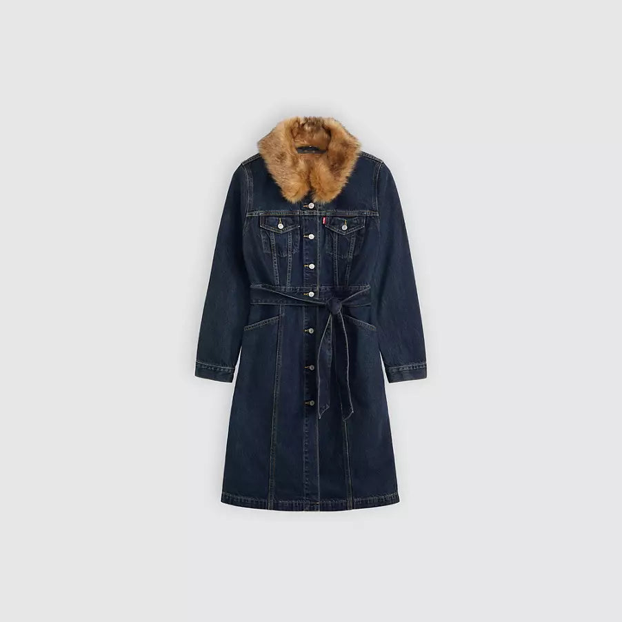 LEVIS: LONGLINE FUR TRUCKER JACKET