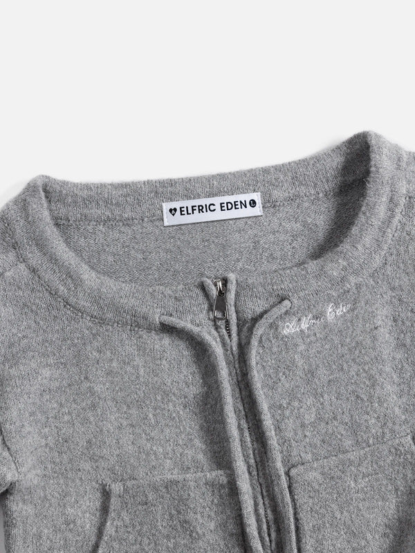 AELFRIC EDEN:   OFF-THE SHOULDER CARDIGAN