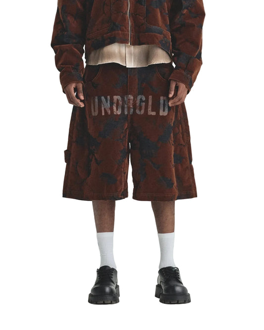 UNDERGOLD: OXIDE WIDE JORTS