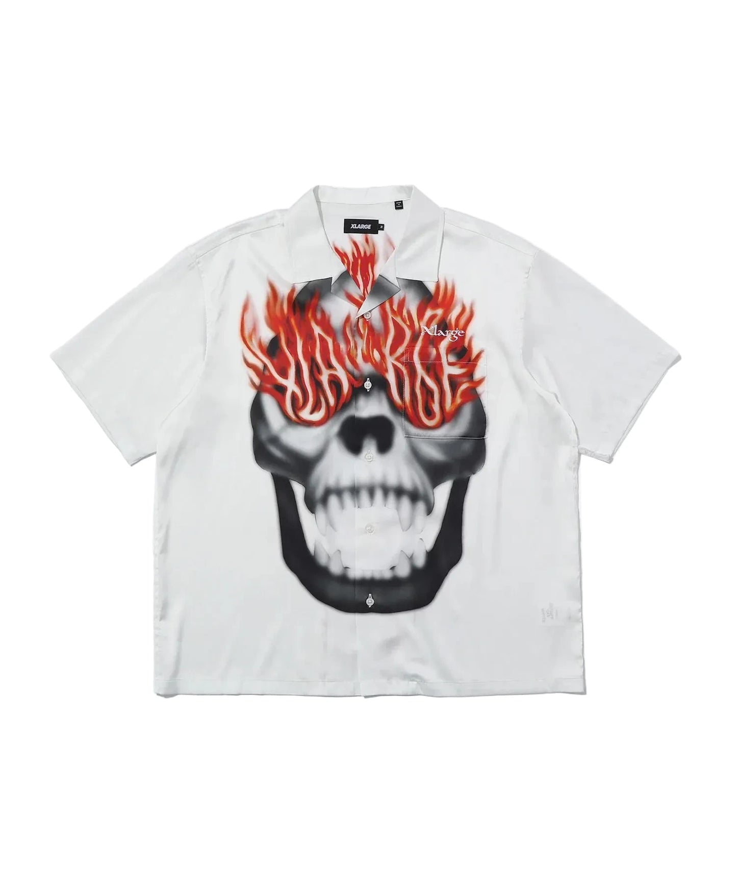 XLARGE: SHORT SLEEVE CAMP SHIRT