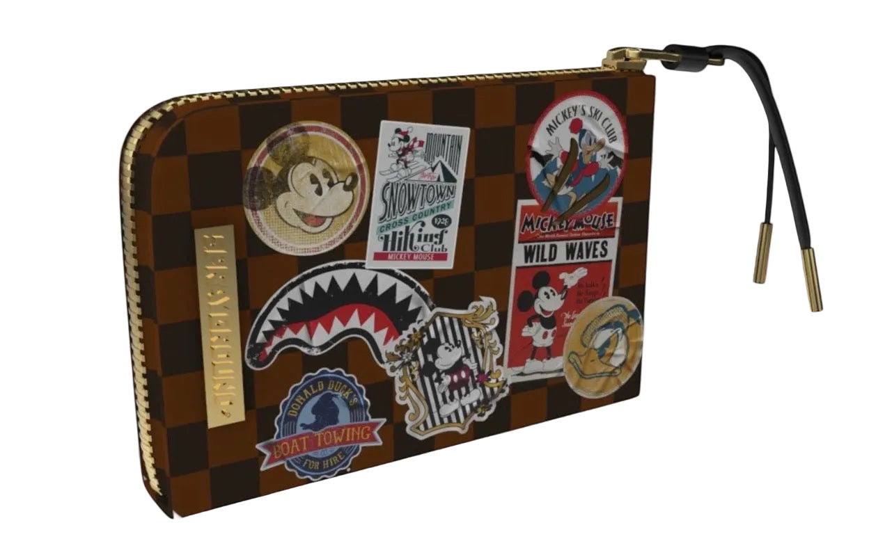 SPRAYGROUND - MICKEY GLOBAL MOGUL STYLE WALLET